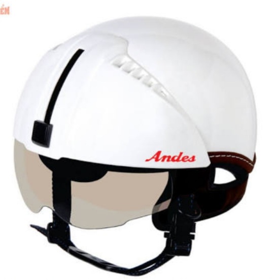 Nón Bảo Hiểm Nửa Đầu Kính Ẩn ANDES 181 hàng chính hãng bảo hành 12 tháng gian hàng uy tín