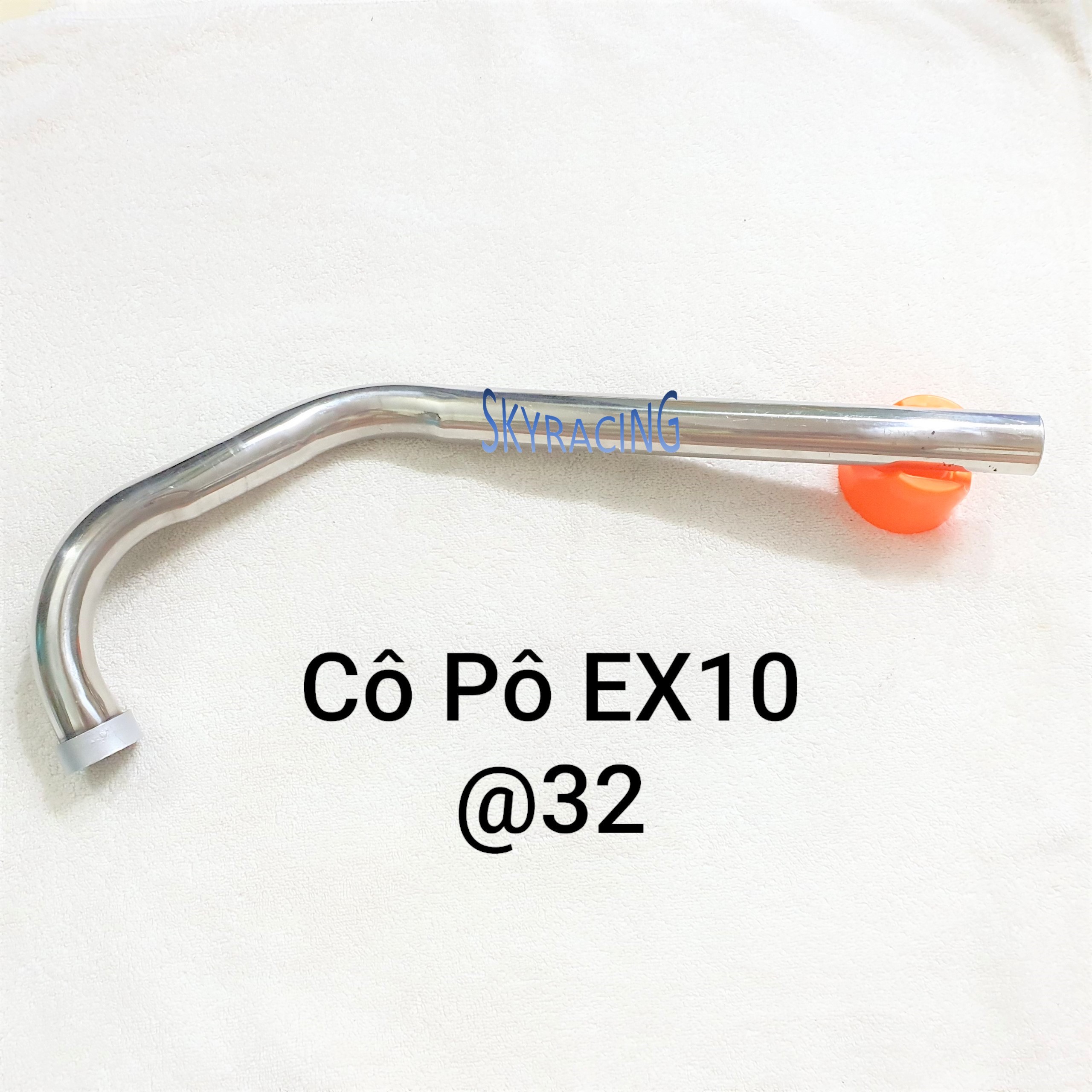 Cổ pô inox 304 gắn pô zin xe Exciter2010 ext nhỏ