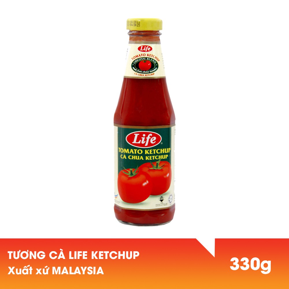 Tương cà life nhập khẩu malaysia 330g giá tốt