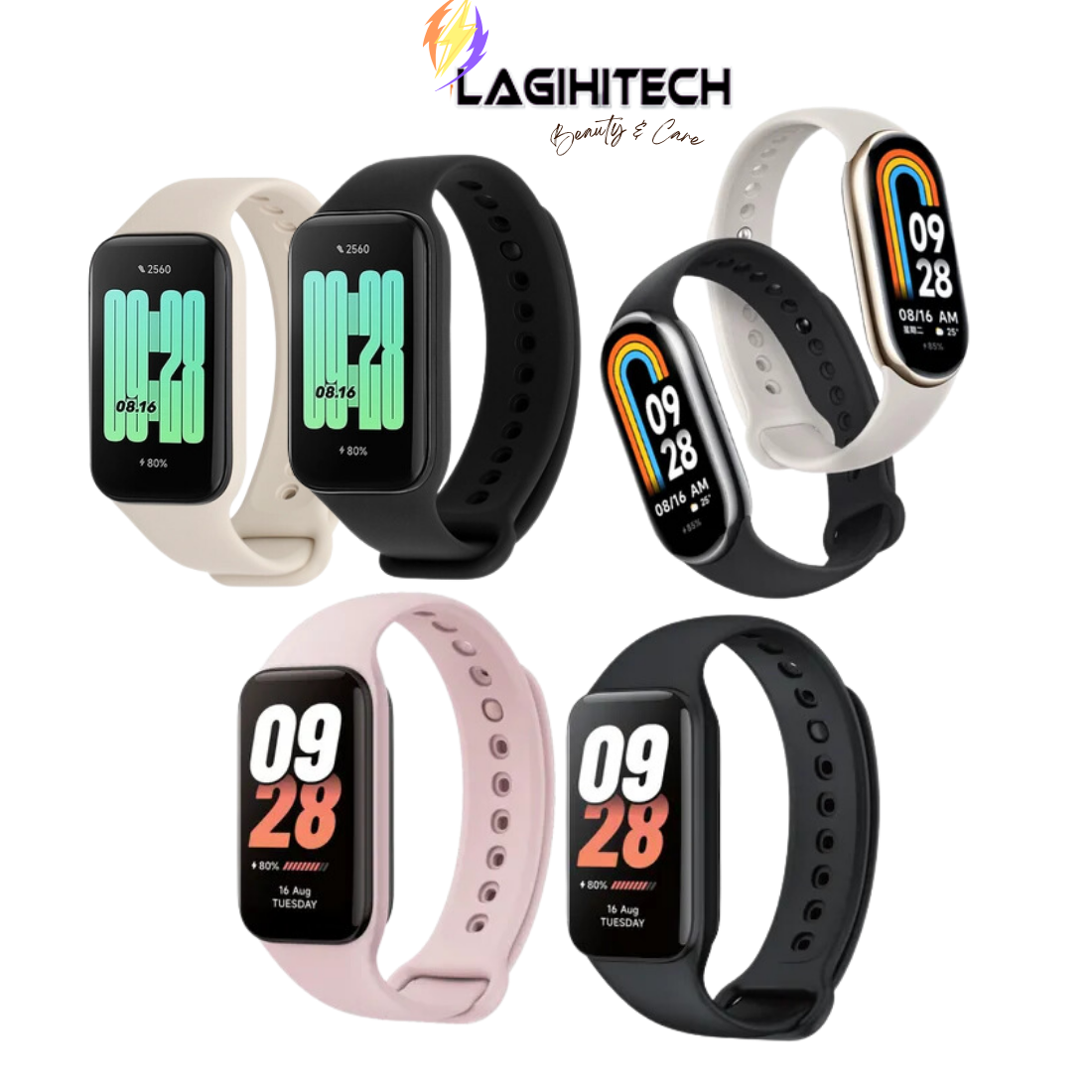 Đồng Hồ Thông Minh Xiaomi Redmi Smart Band 2 / Band 8 / Band 8 Active - Chính Hãng FPT, Bảo Hành 12 Tháng