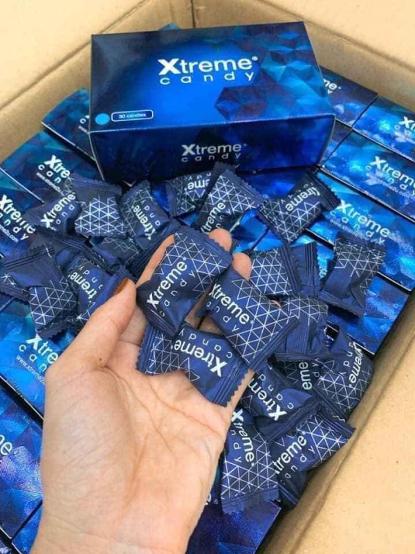 Combo 5 vien Kẹo Sâm Xtreme Candy Chính Hãng Cải Tiến Cao Cấp 2024 - Cực Mạnh Date Mới Nhất