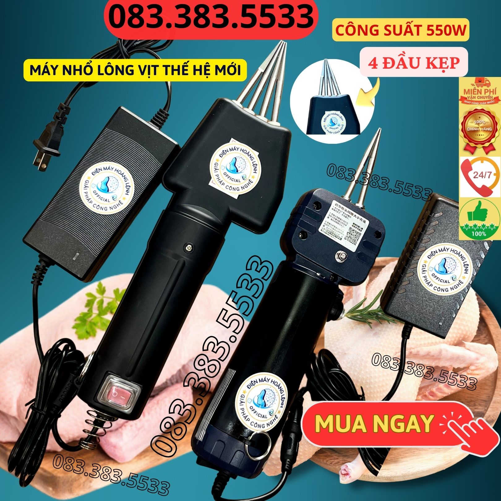 Máy Nhổ Lông Măng Vịt Cầm Tay C550 Thế Hệ Mới , nhổ lông măng vịt MẪU MỚI NHẤT-CHÍNH HÃNG