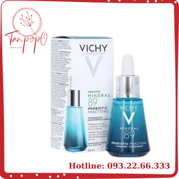 Tinh chất làm dịu và dưỡng da Vichy Mineral 89 Probiotic Fractions 30ml