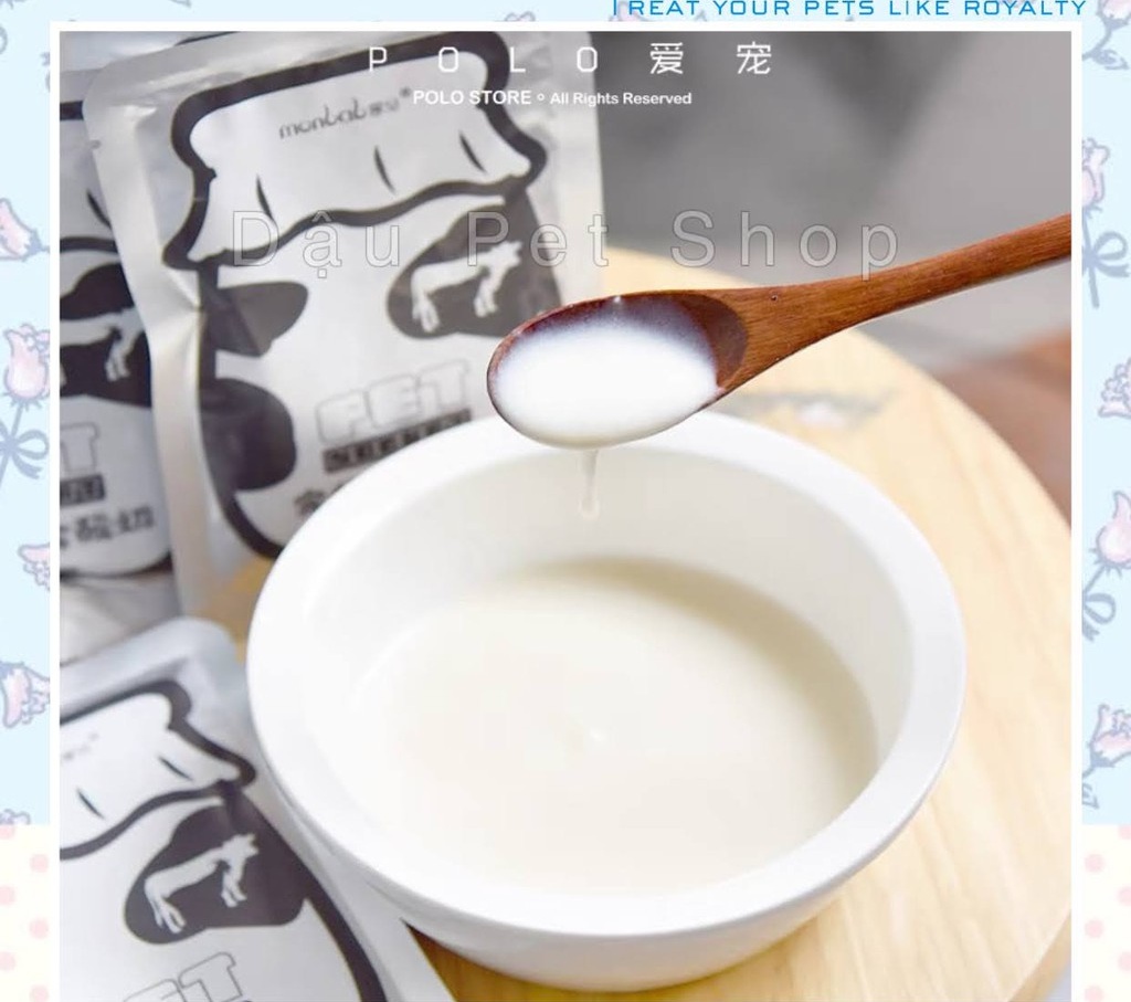Sữa chua Monbab cho chó mèo 50g