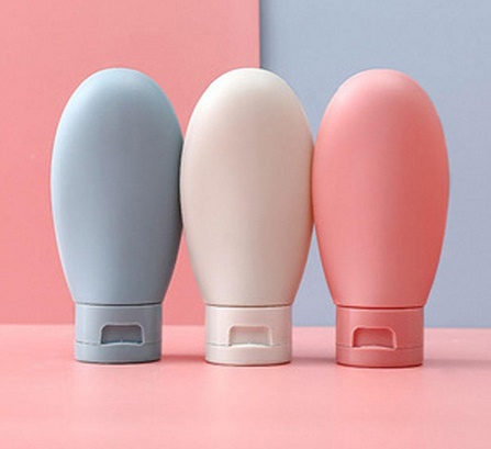 Set 3 chai silicon chiết mỹ phẩm, dầu gội du lịch dung tích 60ml