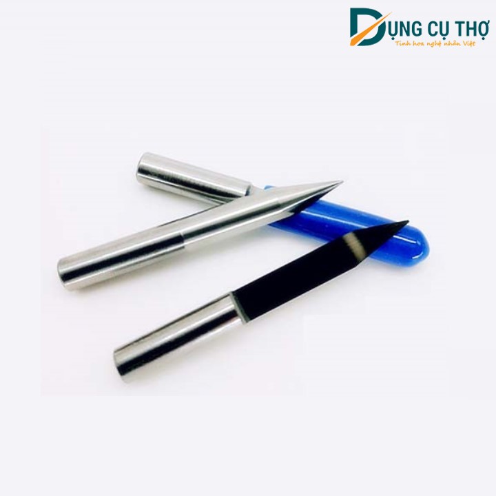 Dao khắc -mũi đục CNC vi tính chuyên dùng đục khắc cnc tượng gỗ tranh ảnh ... hàng nhập Đài Loan