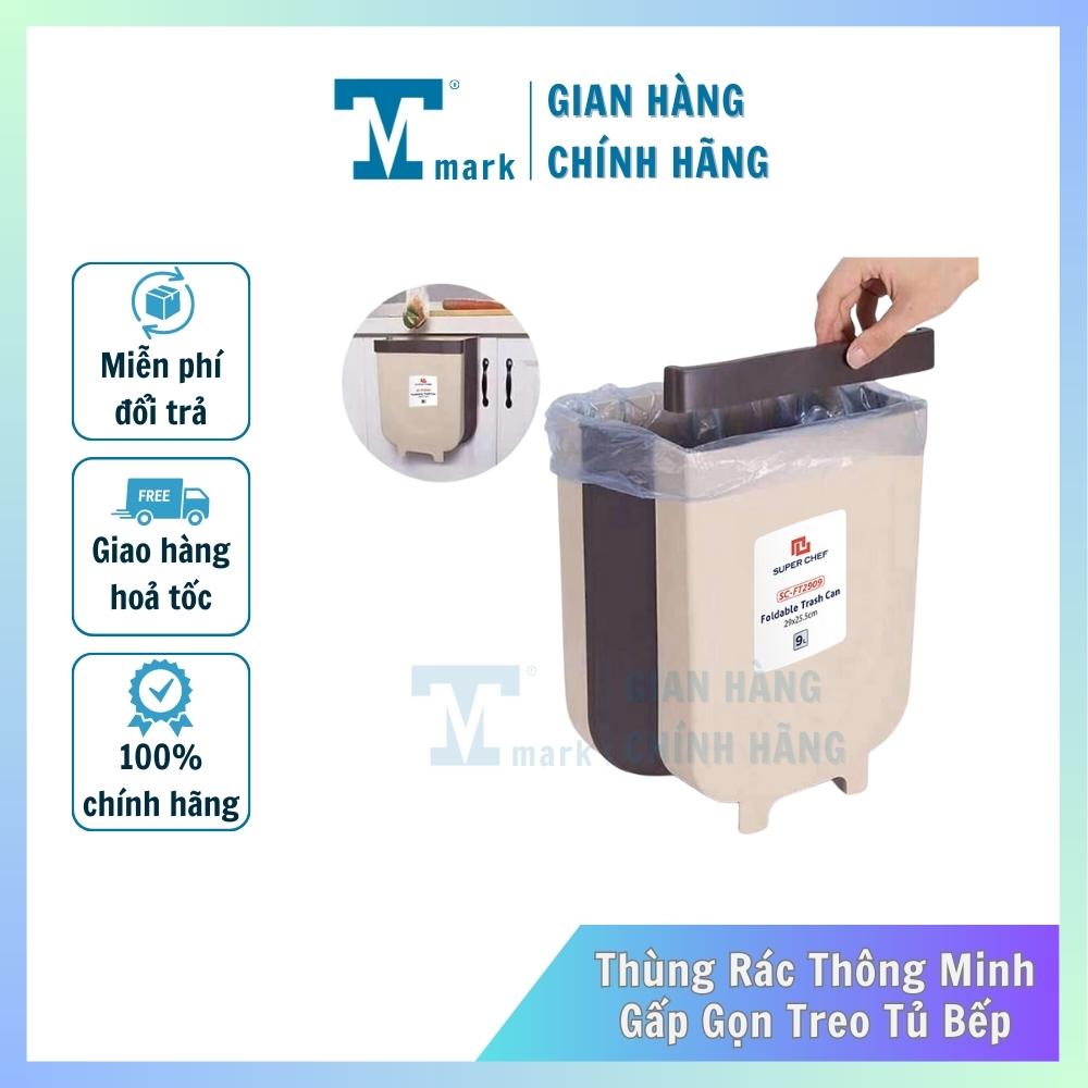 [HCM]Thùng rác thông minh gấp gọn - làm bằng nhựa cứngdùng để treo tủ bếp sau ghế ô tôthiết kế gọn nhẹ tiện dụng có đầy đủ size lớn và size mini