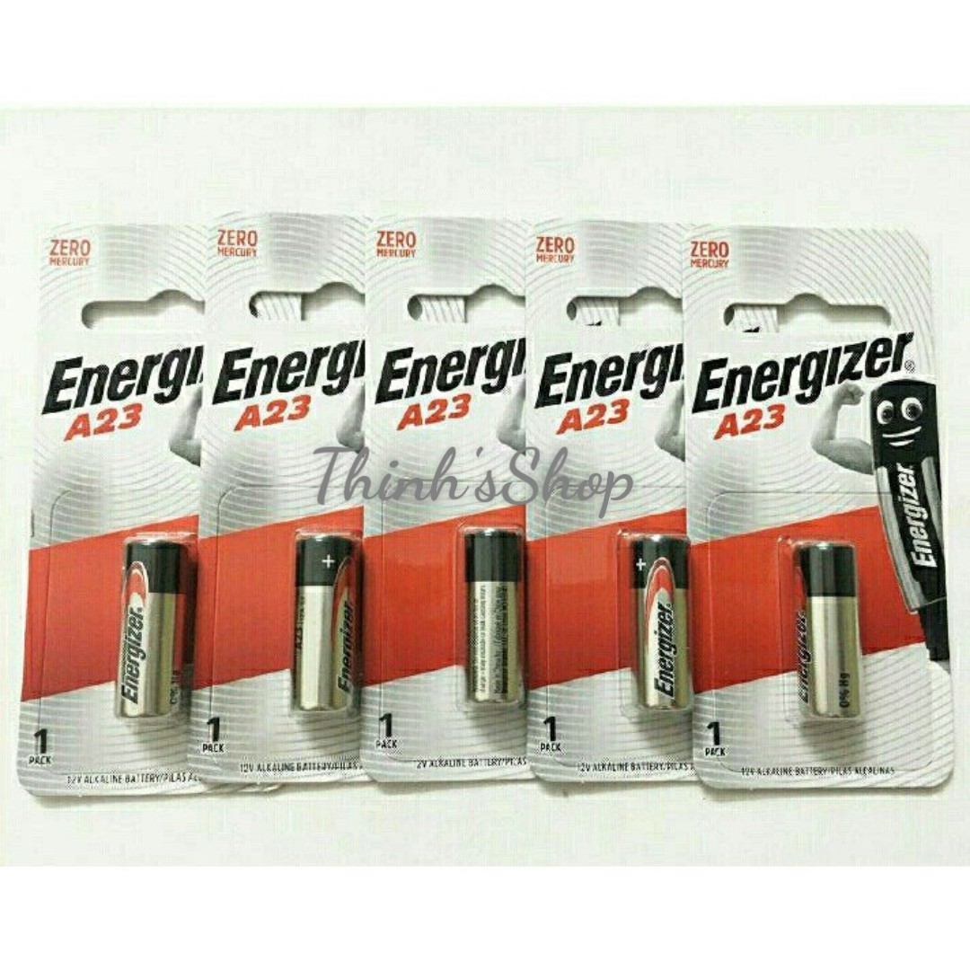 Combo 5 vỉ Pin A23 Energizer 12V Alkaline [CHÍNH HÃNG]
