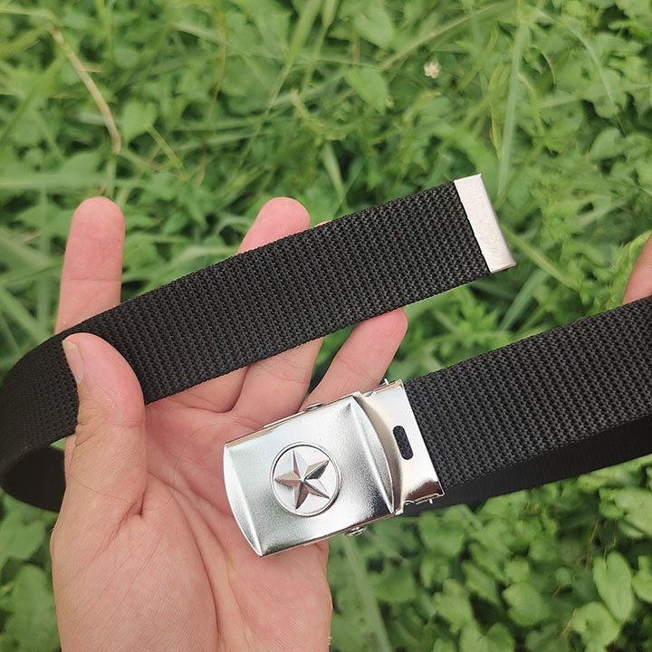 [ HÌNH THÂT ] Thắt Lưng Nam/Dây Nịt Nam Vải Dù Siêu Bền Bảo Hành 1 Năm Cam Kết Hàng Y Hình Giảm Giá Cực Sốc Số Lượng Có Hạn