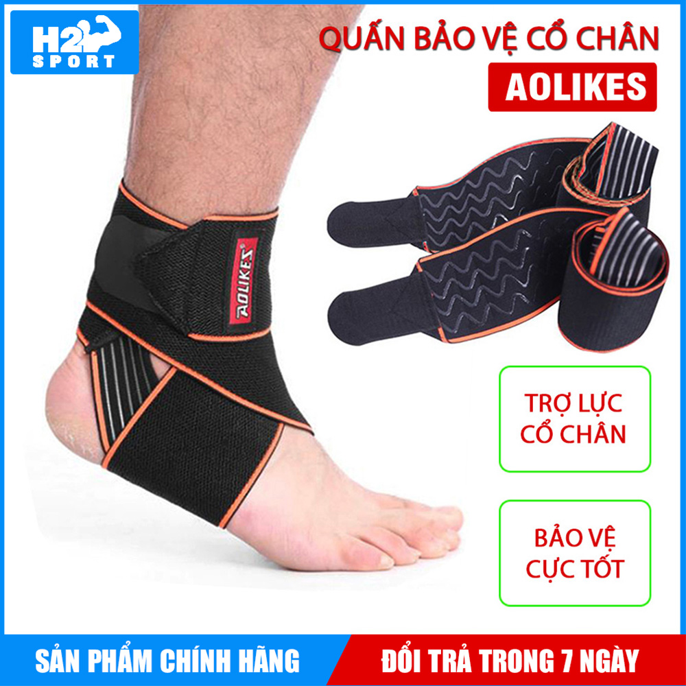 Quấn cổ chân Aolikes hỗ trợ bảo vệ cổ chân khi tập Gym, chơi thể thao