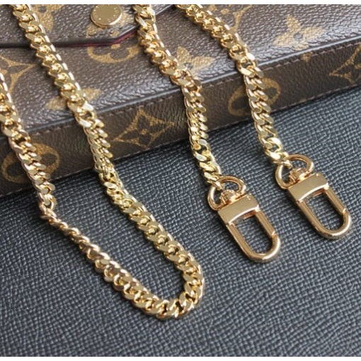 Dây xích LV thép không gỉ cao cấp - phụ kiện làm đồ da túi ví handmade
