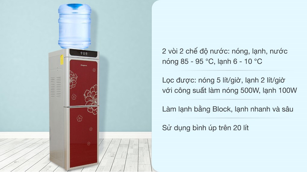 Máy nước nóng lạnh Kangaroo KG40N