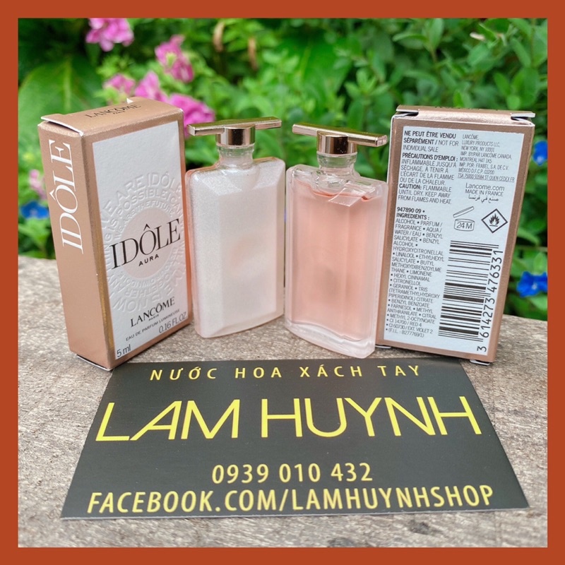Nước hoa mini lancome idole aura 5ml
