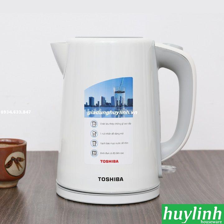 Ấm đun siêu tốc toshiba phk-17fmvn - 1.7 lít - 2200w