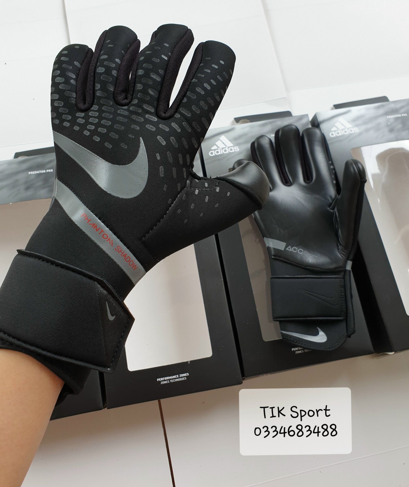 Găng tay thủ môn BỀN ĐẸP SIZE 7,8,9,10