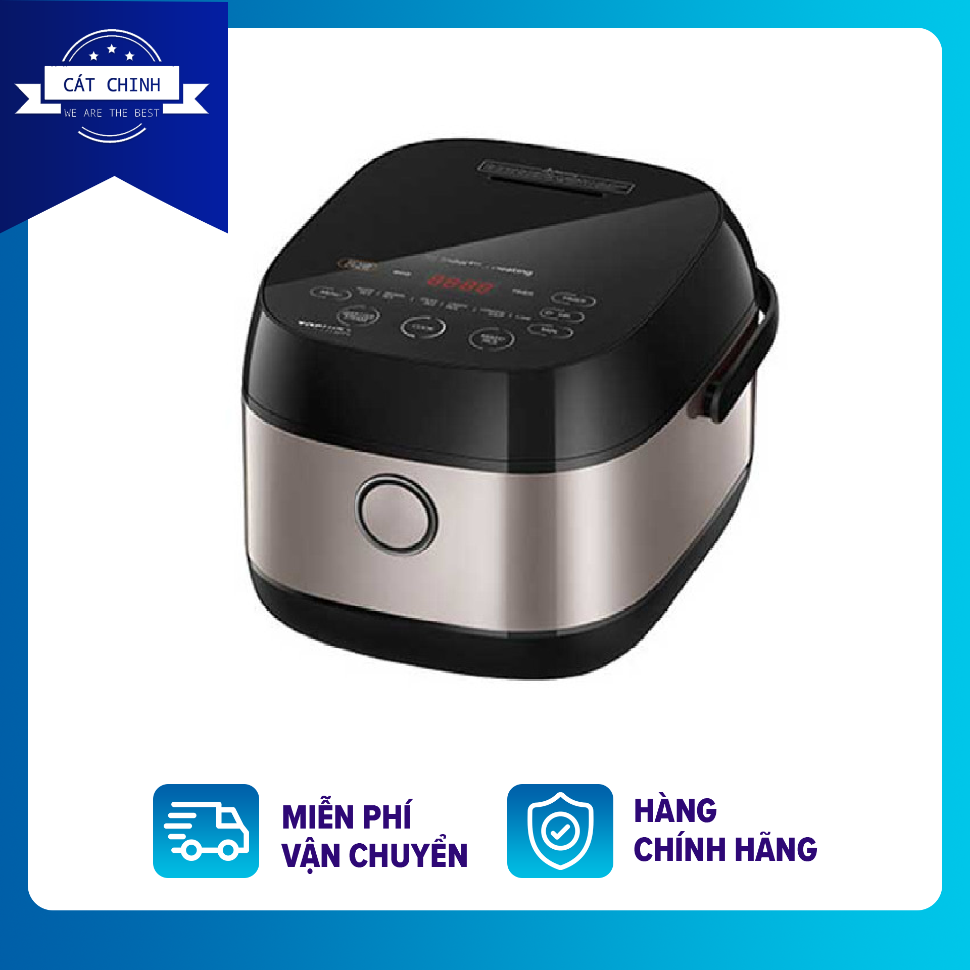 Nồi cơm điện tử cao tần Toshiba RC-10IX1PV Dung tích nồi:1 lít, Công suất:1000 W, Chức năng đa dạng và điều khiển cảm ứng có màn hình,xửng hấp bằng thép không gỉ, cốc đong, muỗng cơm, muỗng canh- Bảo hành 12 tháng