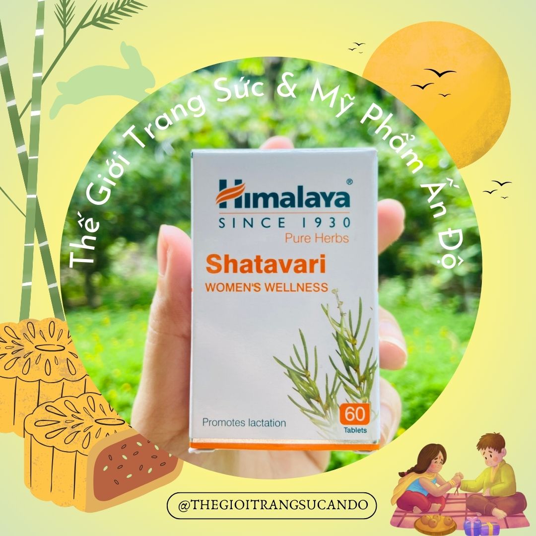 [SẴN HCM]Himalaya Shatavari 60 viên - Date:06/2026