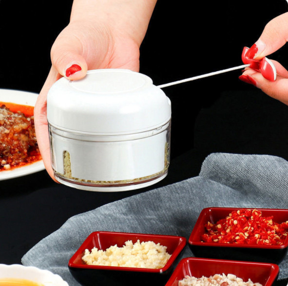 Máy xay tỏi ớt mini cầm tay chopper đa năng tiện dụng