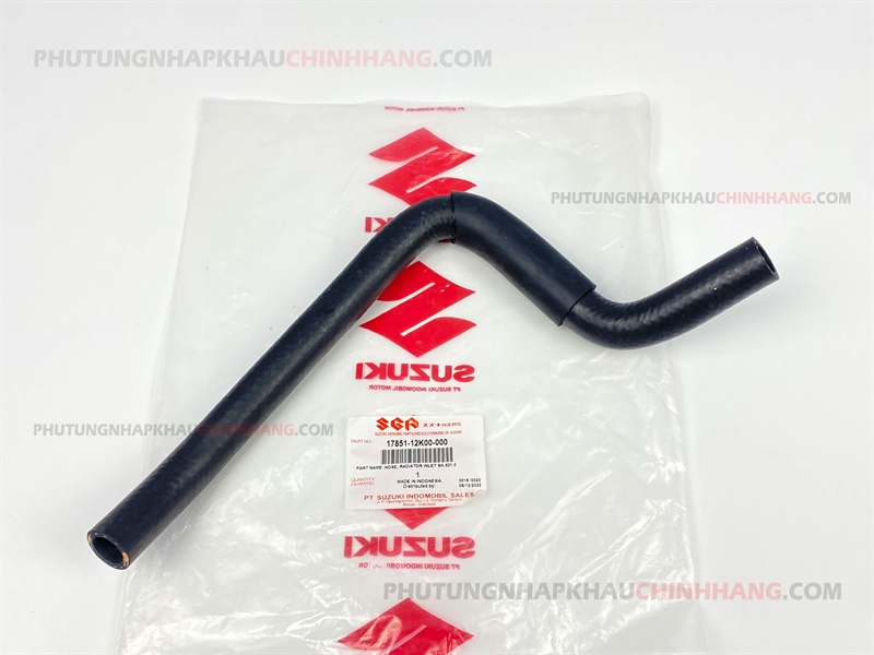 Ống dẫn nước mát satria fi, raider fi, gsx, bandit nhập suzuki indo 17851-12k00-000 / 17852-12k10-000