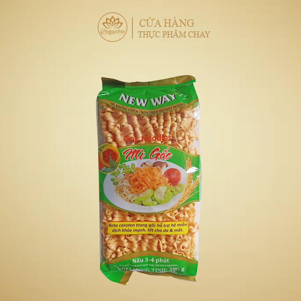 Mì gấc new way 280g - thực phẩm hương chay nwtp009