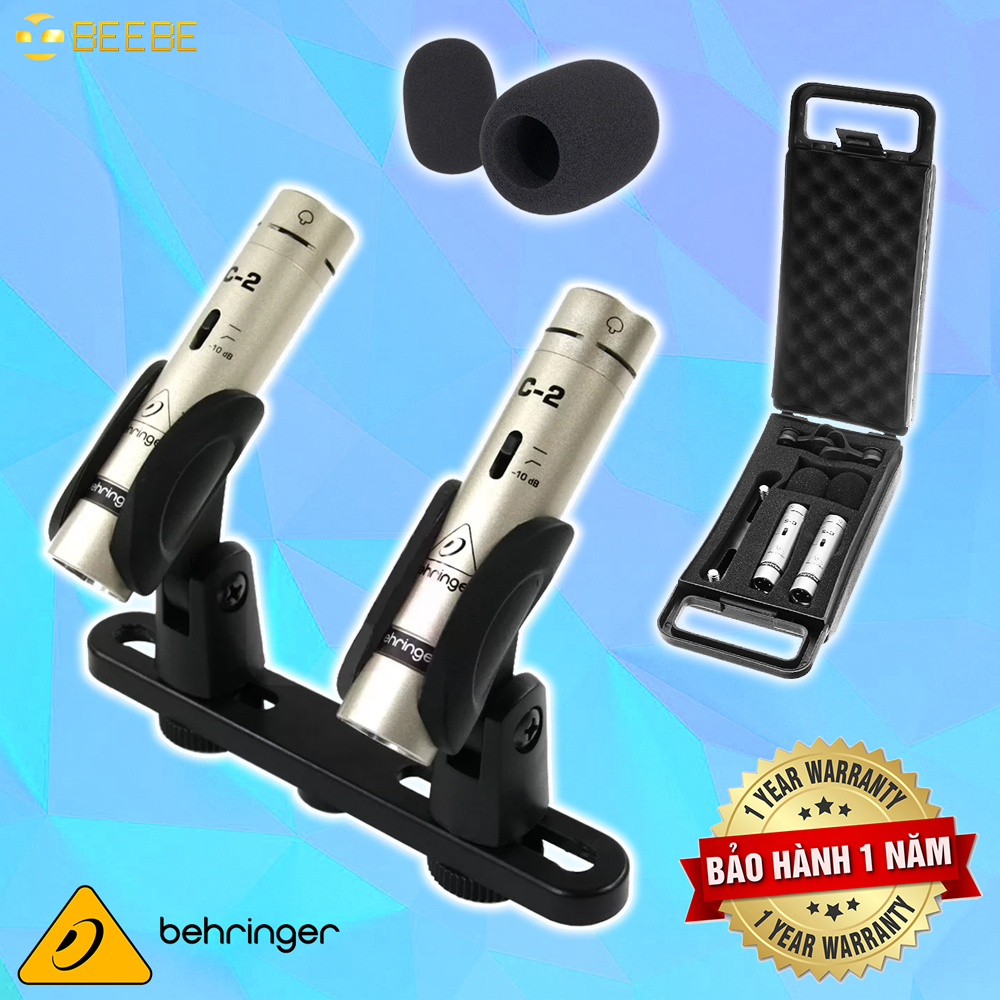 Behringer C-2 Matched Studio Condenser Microphones
