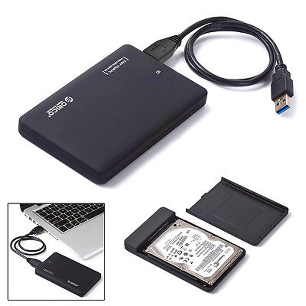 Box ổ cứng 2.5'' Orico 2577U3 Sata 3.0,Dùng cho HDD, SSD - HÀNG CHÍNH HÃNG,Bảo hành 12 tháng