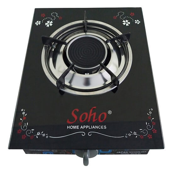 Bếp đơn mặt kính hồng ngoại Soho 4HG, Tiết kiệm gas 30%