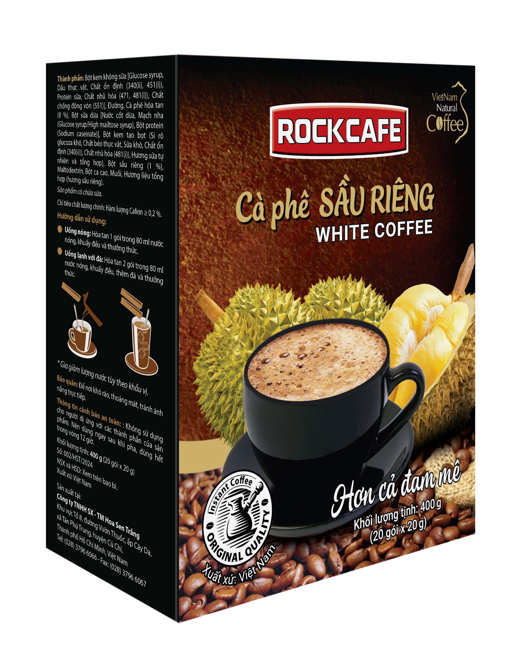RockCafe - Cà phê sầu riêng