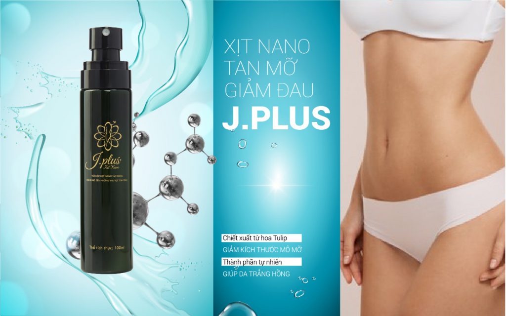 Xịt tan mỡ nano Jplus