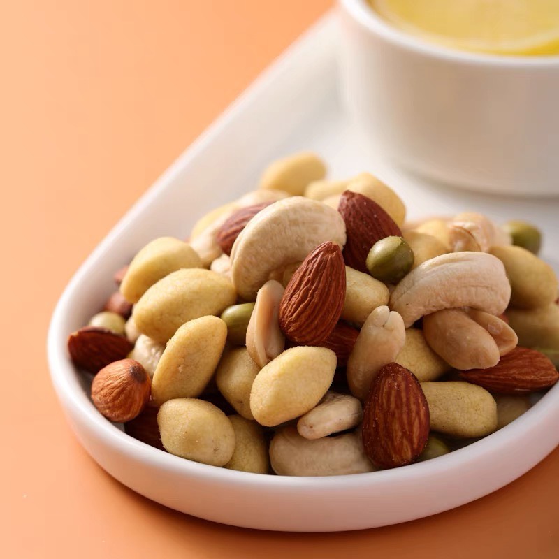 Ăn kiêng hạt mix ăn vặt giảm cân fujino seika mixed daily nuts