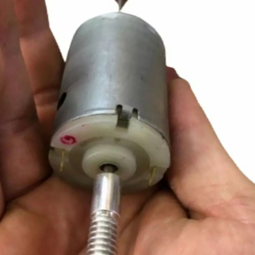 Motor 12v chế quạt ắc quy
