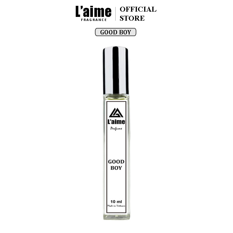 Nước Hoa Nam chính hãng L’aime Good Boy hương thơm nam tính, sang trọng, cuốn hút dạng xịt 10ml và 2ml