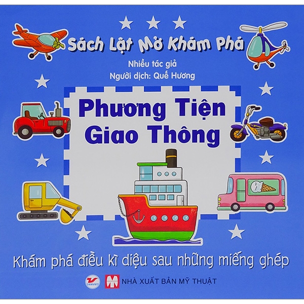 Fahasa - sách lật mở khám phá - phương tiện giao thông