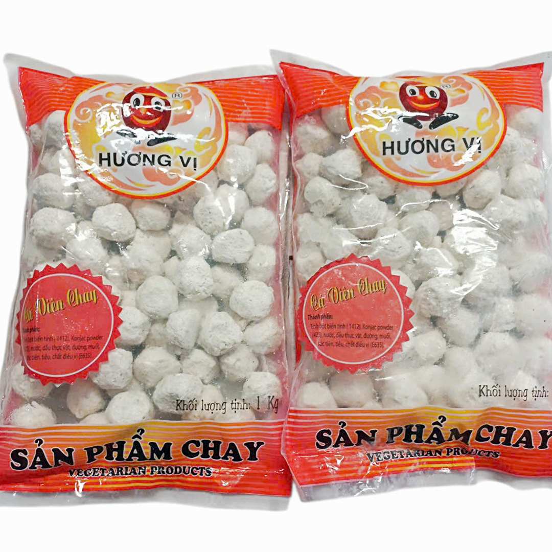 Cá viên chay Hương Vị 1Kg (HÀNG LẠNH) - Thực phẩm chay Thiện Tâm