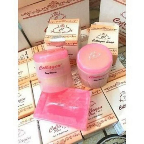 Kem dưỡng da collagen plus vit e soap 701