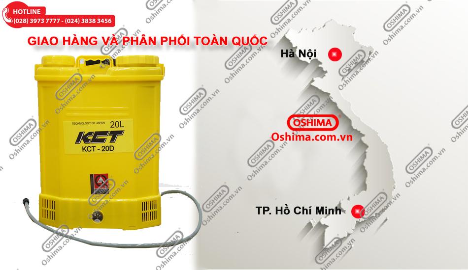 Bình xịt điện kct 20d