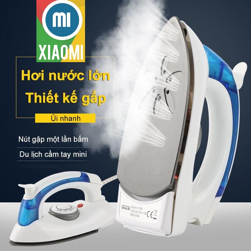 Xiaomi LazMall ĐMX Bàn Ủi Hơi Nước Mini Du Lịch Cầm Tay TRAVEL IRON , Bàn Là Hơi Nước Gấp Gọn Mini Cầm Tay Tiện Dụng Cho Gia Đình, Giúp Bạn Chăm Sóc Cho Quần Áo Của Từng Thành Viên Trong Gia Đình Chu Đáo Và Tươm Tất Hơn