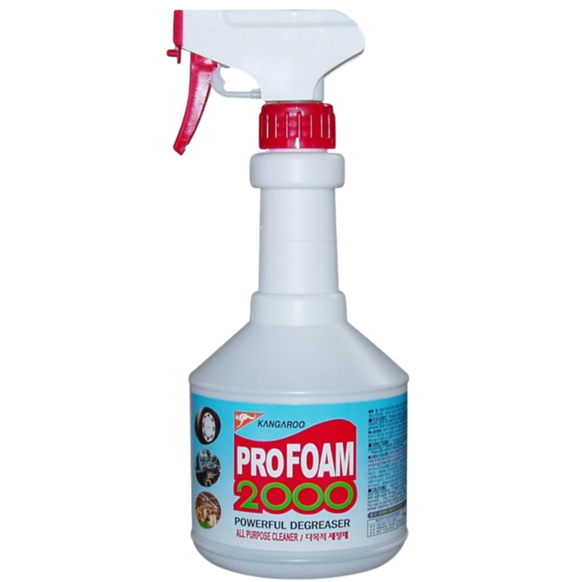 Dung dịch siêu tẩy đa năng Kangaroo Super Multicleaner, Profoam 2000 600ml