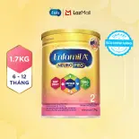 Sữa bột Enfamil A+ NeuroPro 2 Vị thanh mát 2'FL HMO với dưỡng chất DHA & MFGM cho trẻ từ 6 –12 tháng tuổi– 1.7kg