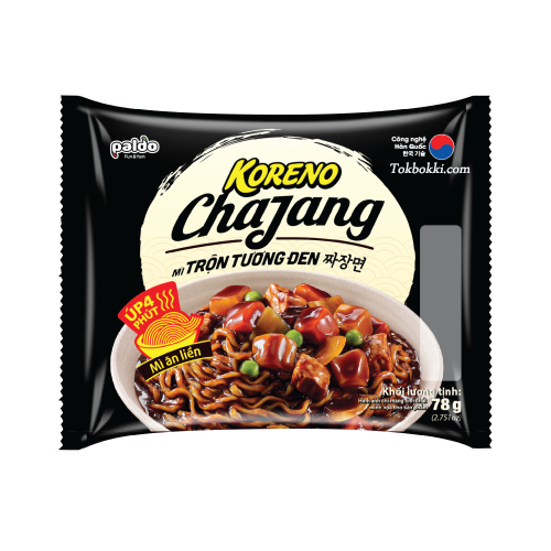 Freeshipmax mì trộn tương đen chajang koreno 78g
