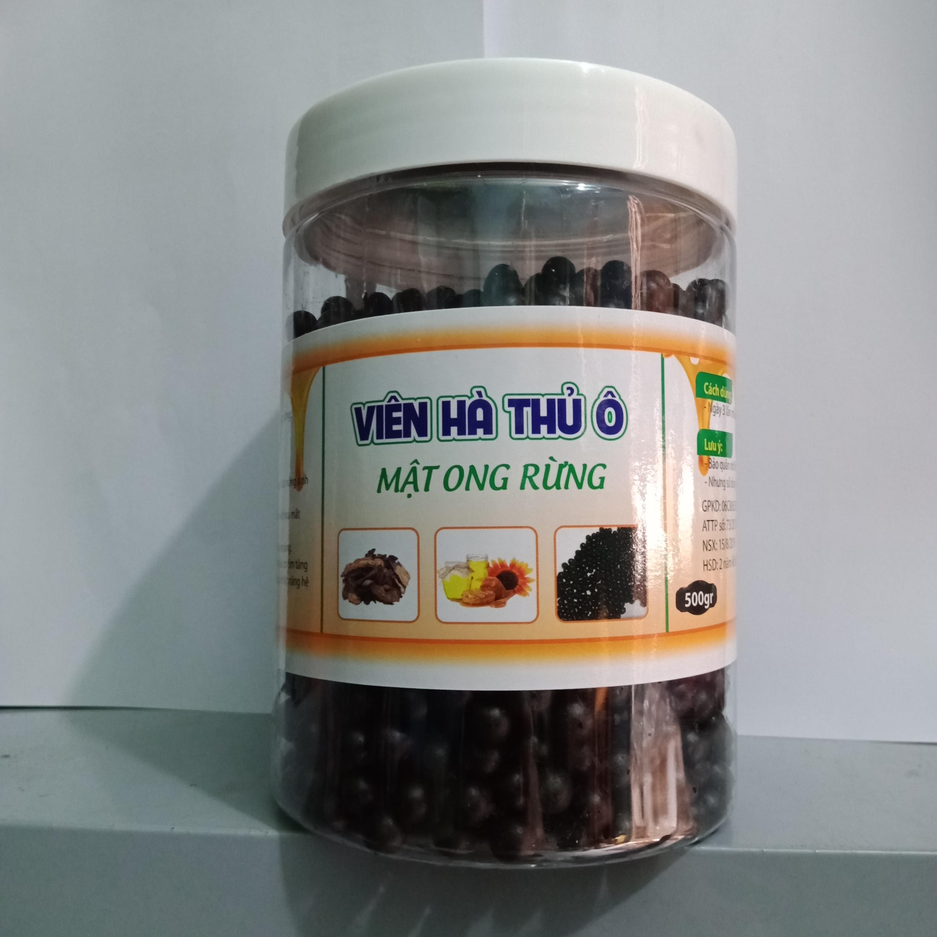 [HCM]500gr viên hà thủ ô mật ong rừng