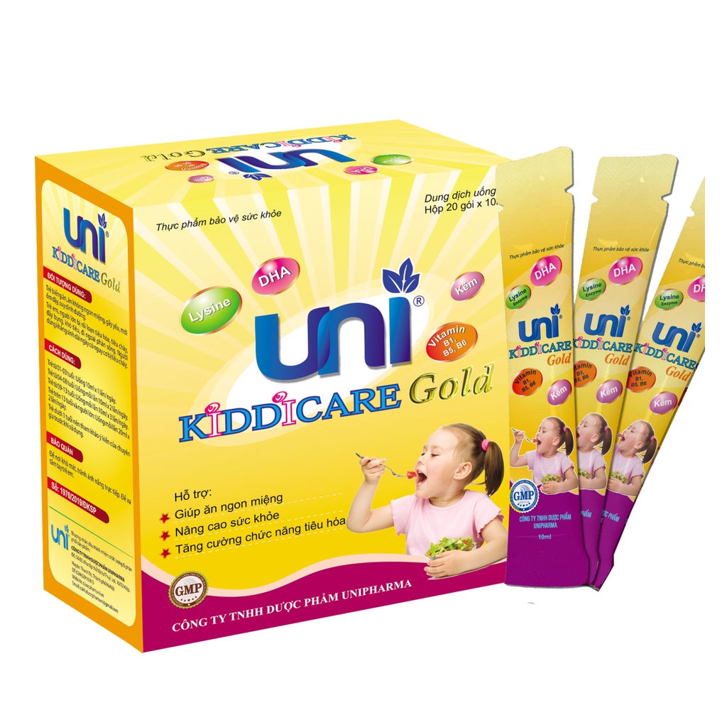 Uni kiddycare - kich thich ăn ngon, tăng cường đề kháng cho bé