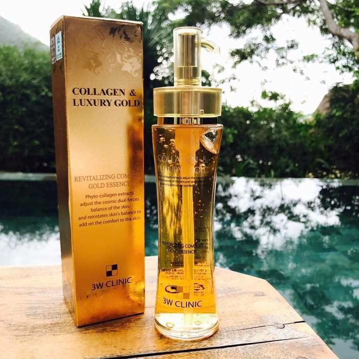 Serum dưỡng tái tạo da collagen luxury gold 3w clinic