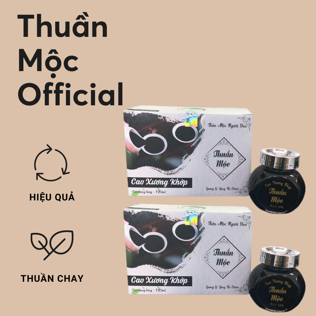 Bộ 2 hộp cao xương khớp thuần mộc sản phẩm hỗ trợ điều tr xương khớp