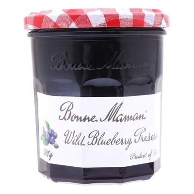 Mứt QUẢ VIỆT QUẤT HOANG DÃ nhập khẩu Pháp Bonne Maman 370g - Blueberry Jam