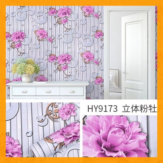 10M Giấy Dán Tường Sẵn Keo Hoa Mẫu Đơn Rộng 45cm. Có kết cấu tốt tuổi thọ dài không dễ phai không thấm nước không độc hại hoàn toàn thân thiện với môi trường
