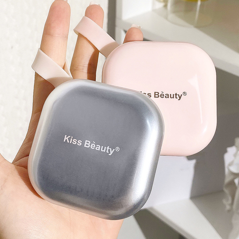 Phấn phủ Kiss Beauty kiềm dầu che khuyết điểm - Phấn phủ kiềm dầu nội địa trung