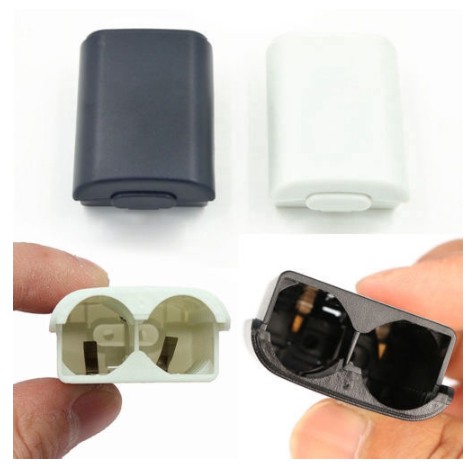 Nắp pin tay cầm Xbox 360 màu Đen và Trắng