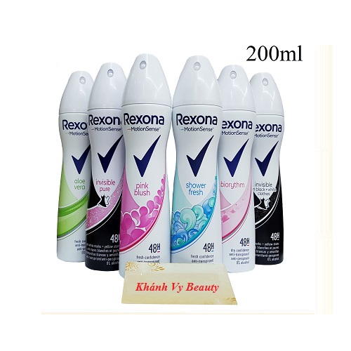 Xịt Khử Mùi Rexona Motion Sense 200ml