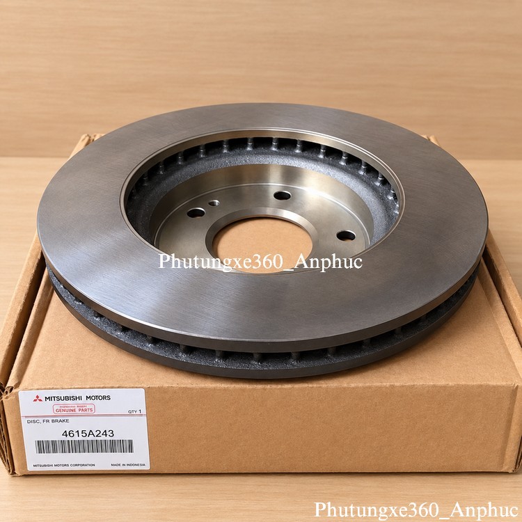 Đĩa thắng trước, Đĩa phanh trước Xpander, Xpander Cross, Xforce chính hãng Mitsubishi 4615A243